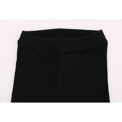 Dolce & Gabbana Elegant Black Cashmere Pants Dolce & Gabbana