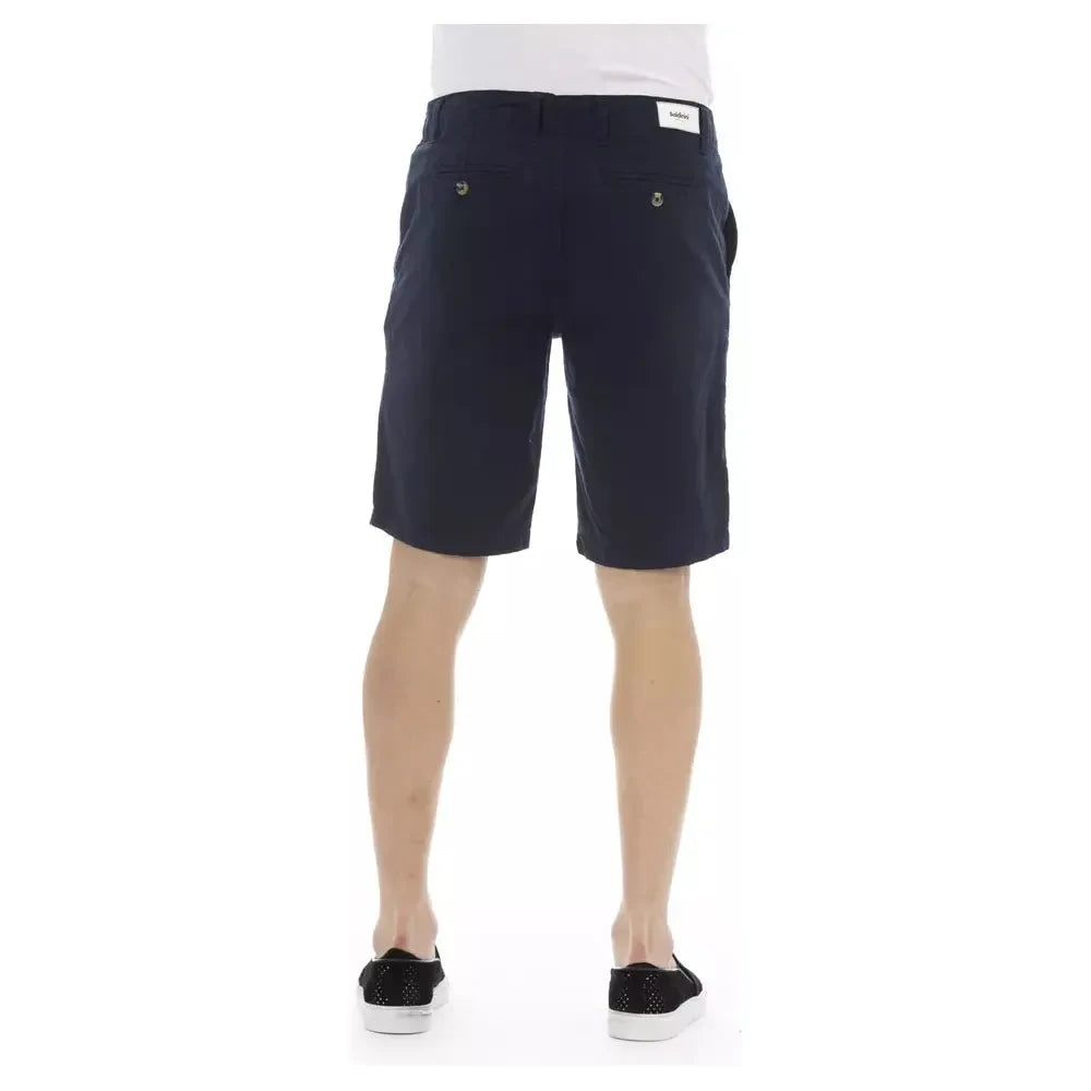 Baldinini Trend Blue Cotton Men's Bermuda Shorts Baldinini Trend