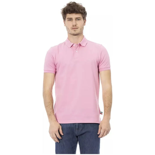 Baldinini Trend Multicolor Cotton Men Polo Baldinini Trend