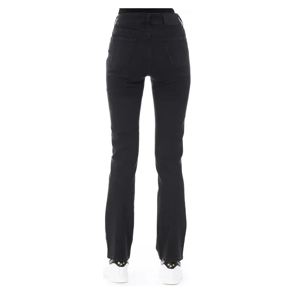 Baldinini Trend Black Cotton Women's Jean Baldinini Trend