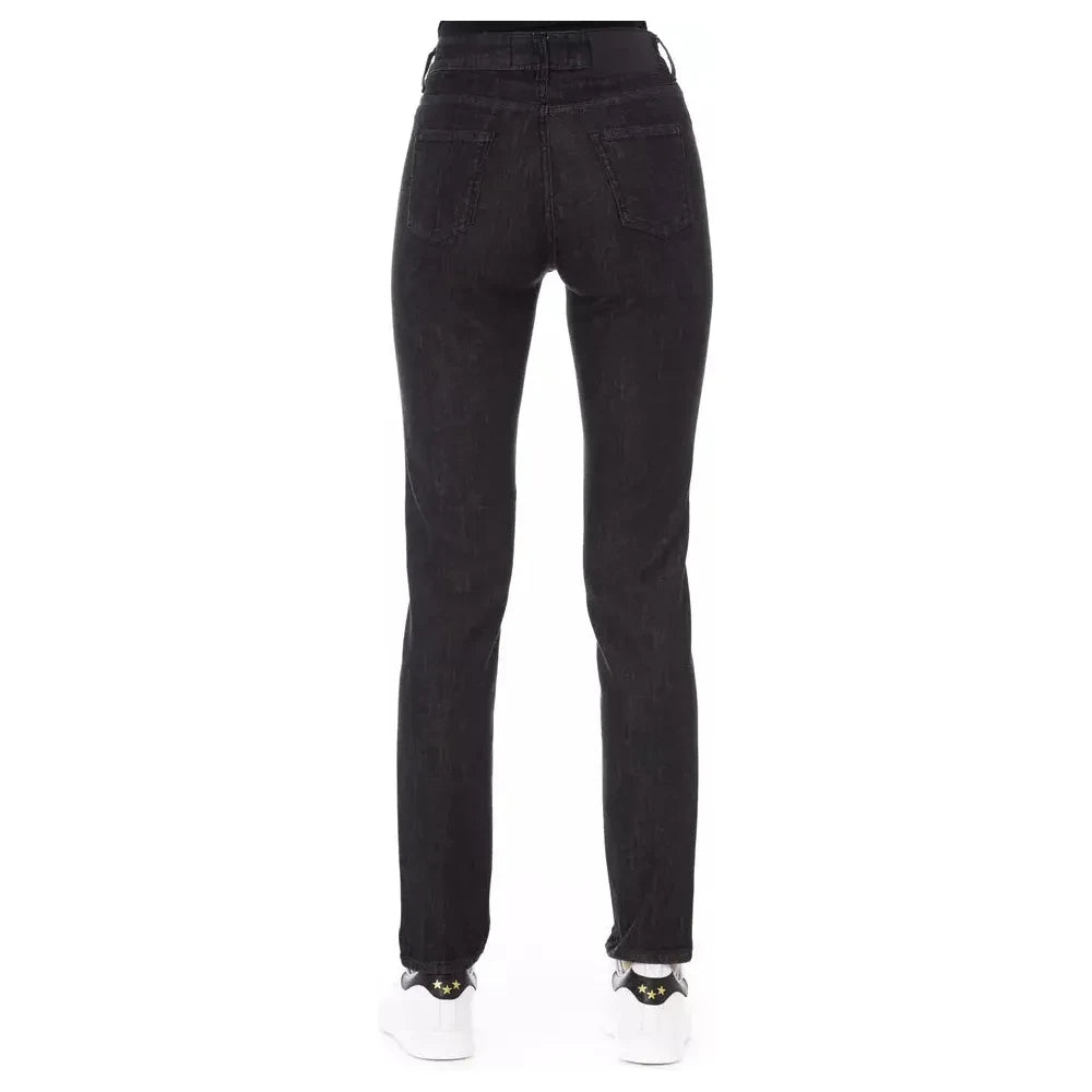 Baldinini Trend Black Cotton Women's Jean Baldinini Trend