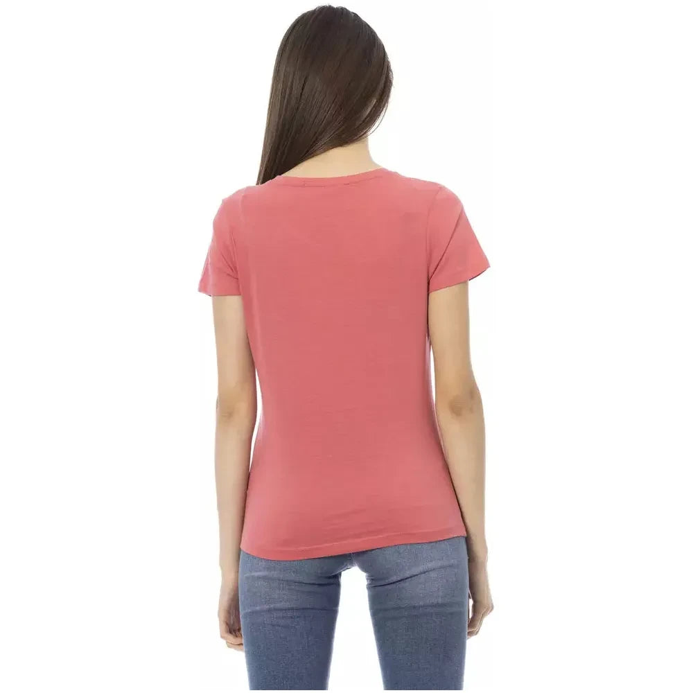 Trussardi Action Multicolor Cotton Women T-Shirt Trussardi Action