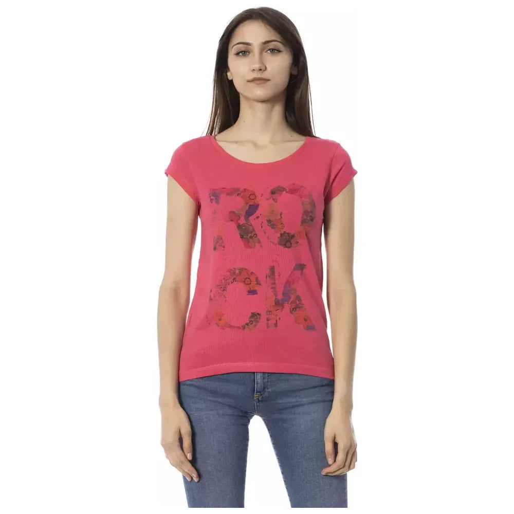 Trussardi Action Multicolor Cotton Women T-Shirt Trussardi Action