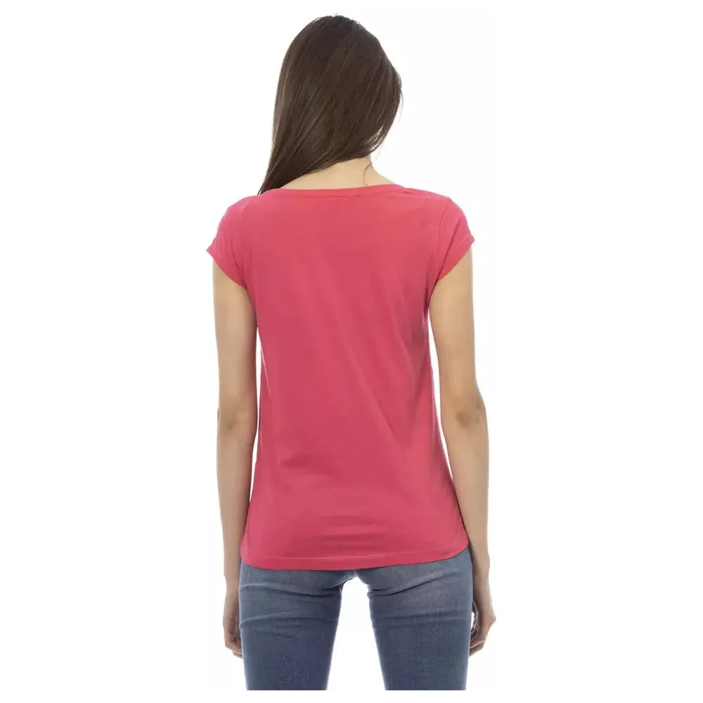 Trussardi Action Multicolor Cotton Women Top Trussardi Action