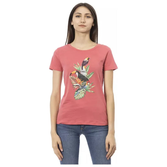 Trussardi Action Multicolor Cotton Women T-Shirt Trussardi Action