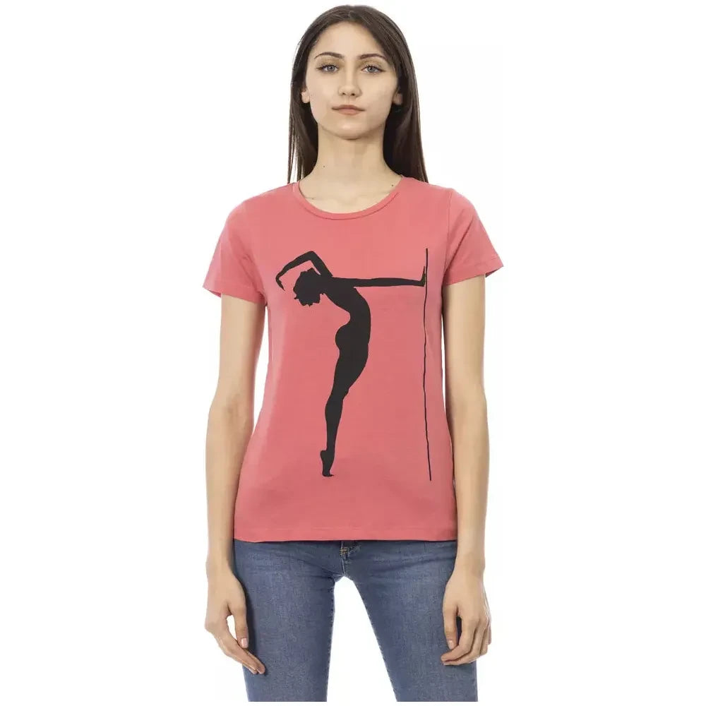 Trussardi Action Multicolor Cotton Women Top Trussardi Action