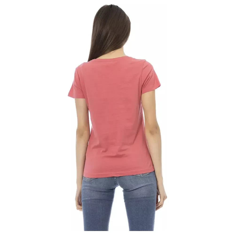 Trussardi Action Multicolor Cotton Women T-Shirt Trussardi Action