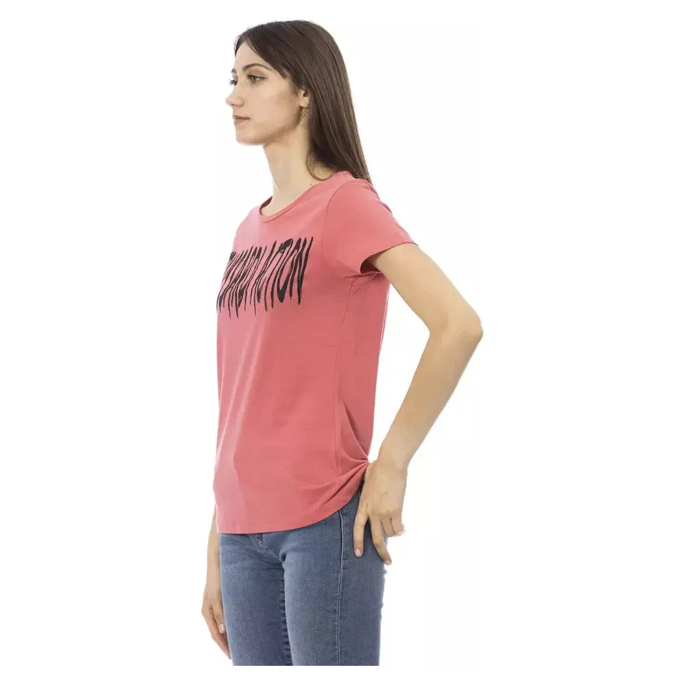 Trussardi Action Multicolor Cotton Women T-Shirt Trussardi Action