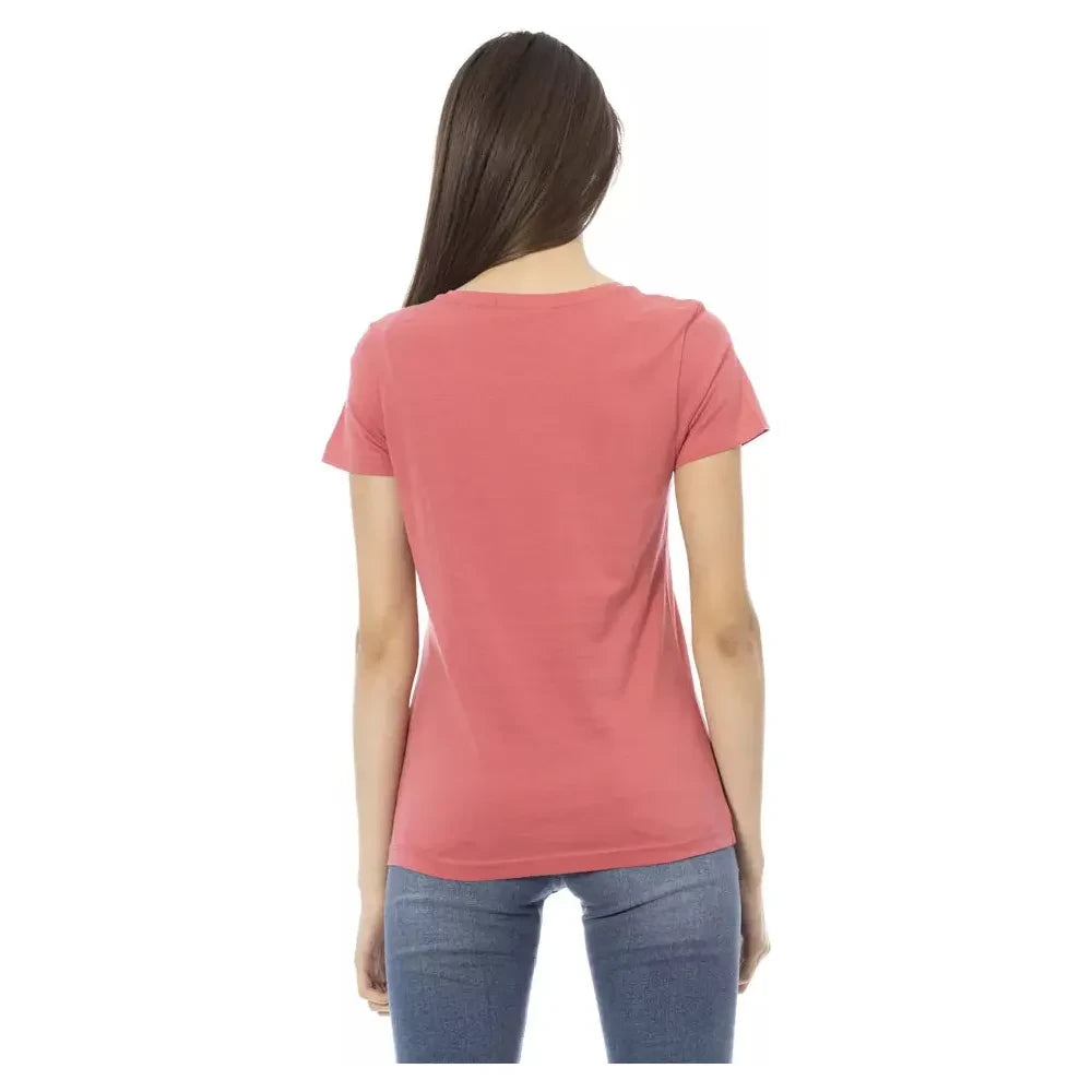 Trussardi Action Multicolor Cotton Women T-Shirt Trussardi Action