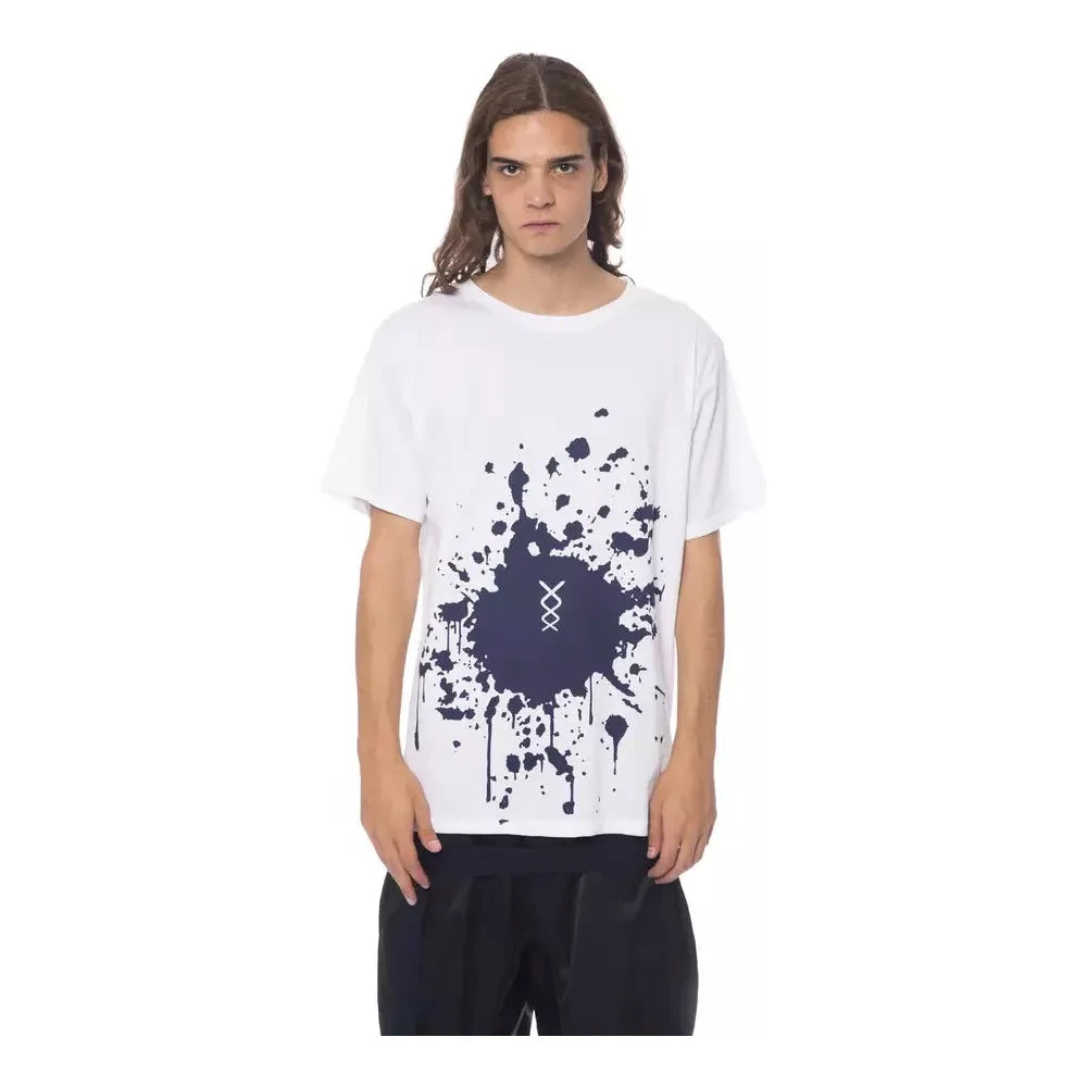 Nicolo Tonetto White Cotton Men T-Shirt Nicolo Tonetto