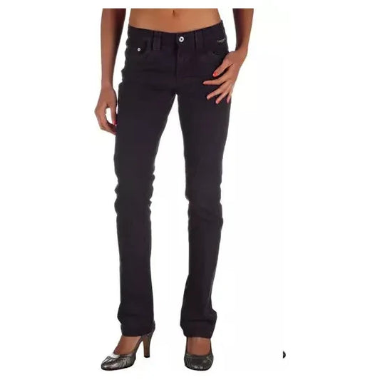 Ungaro Fever Blue Cotton Women's Jeans Ungaro Fever