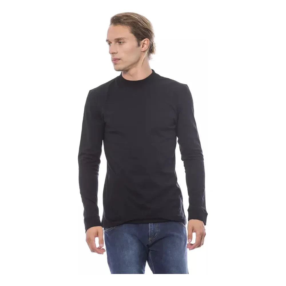 Verri Black Cotton Men's Sweater Verri