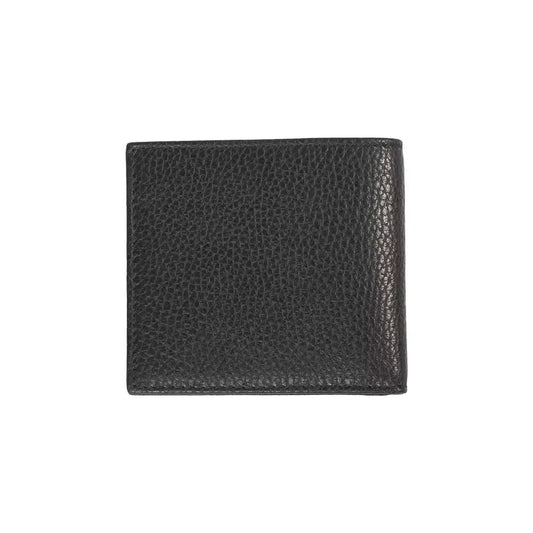 Trussardi Black Leather Men's Wallet Trussardi