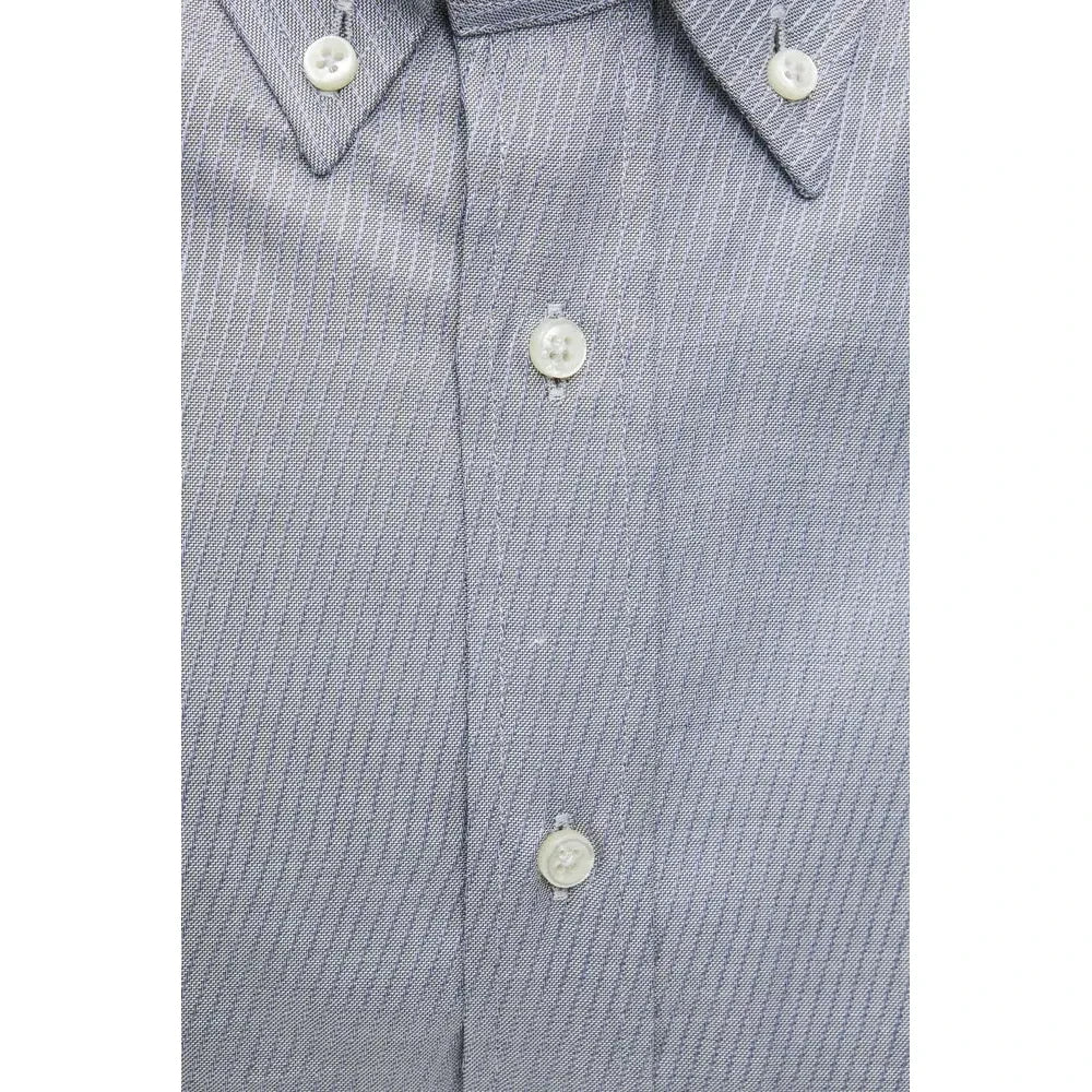 Robert Friedman Beige Cotton Men Shirt Robert Friedman