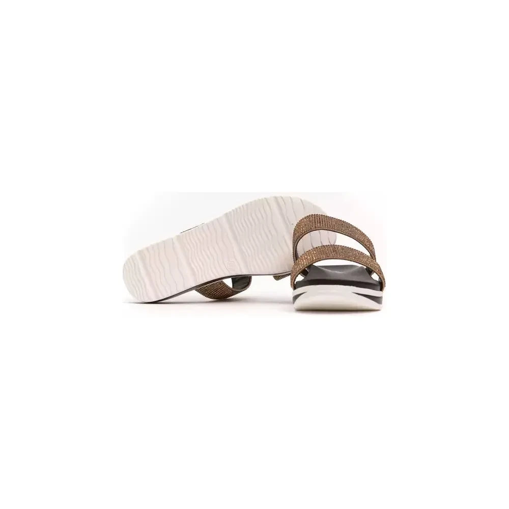 Péché Originel Beige Polyethylene Women Sandal WOMAN SANDALS Péché Originel