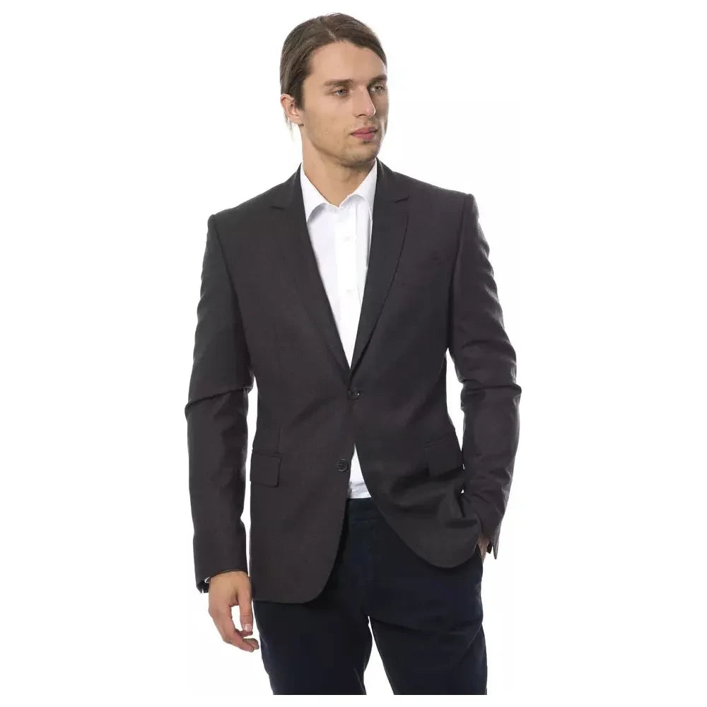 Verri Gray Wool Mens Blazer Verri