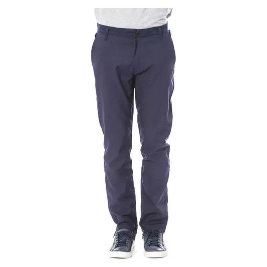 Verri Blue Polyester Men's Pant Verri