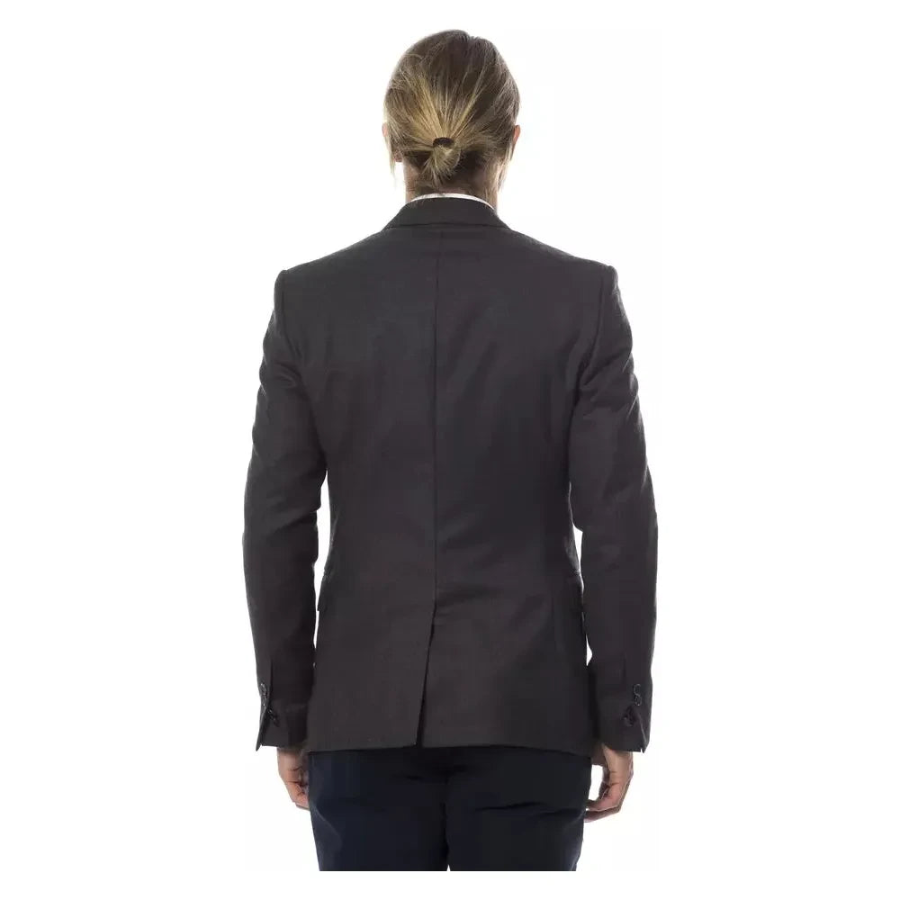 Verri Gray Wool Mens Blazer Verri