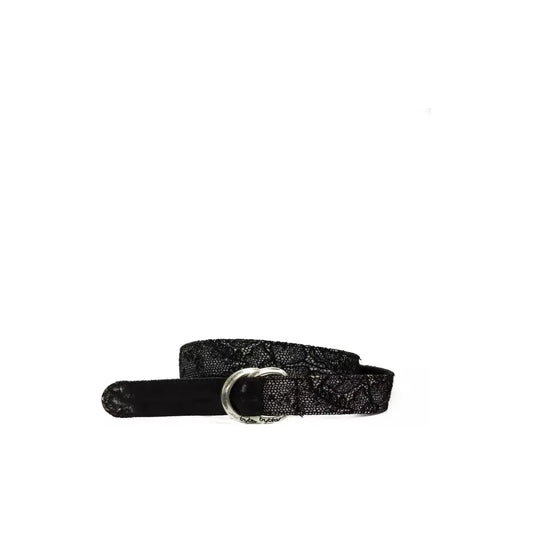 BYBLOS Black Wool Women's Belt BYBLOS