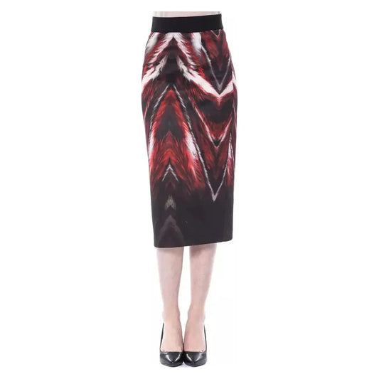 BYBLOS Multicolor Polyester Women's Pencil Skirt WOMAN SKIRTS BYBLOS