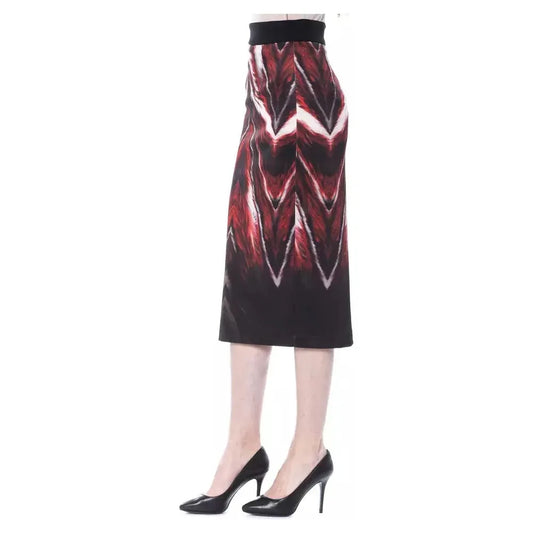 BYBLOS Multicolor Polyester Women's Pencil Skirt WOMAN SKIRTS BYBLOS