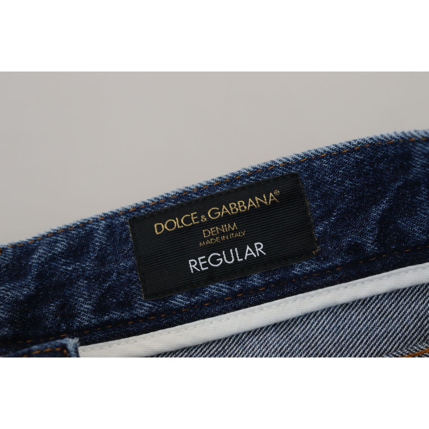 Dolce & Gabbana Chic Tattered Denim Pants for the Modern Man Dolce & Gabbana