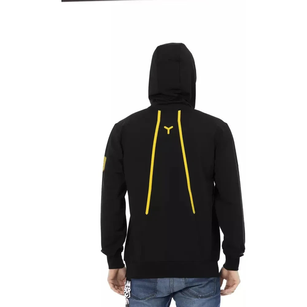 Automobili Lamborghini Black Polyester Men Sweatshirt Automobili Lamborghini