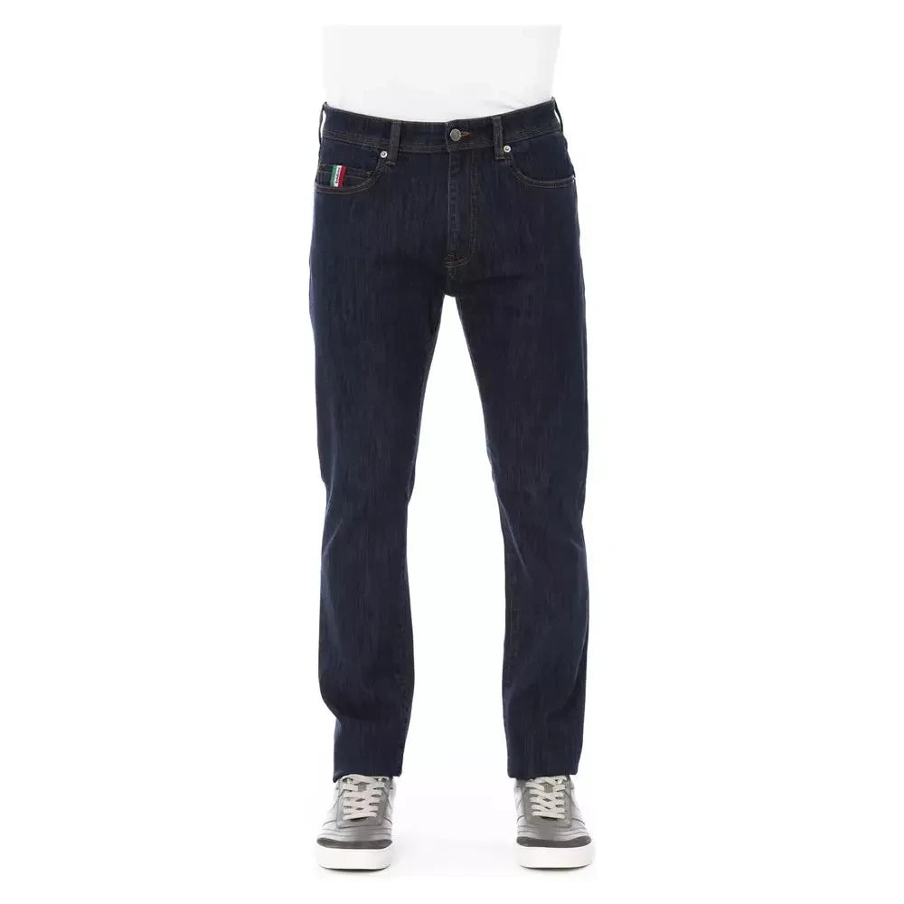 Baldinini Trend Blue Cotton Men's Jean Baldinini Trend