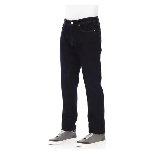 Baldinini Trend Blue Cotton Men Jeans Baldinini Trend