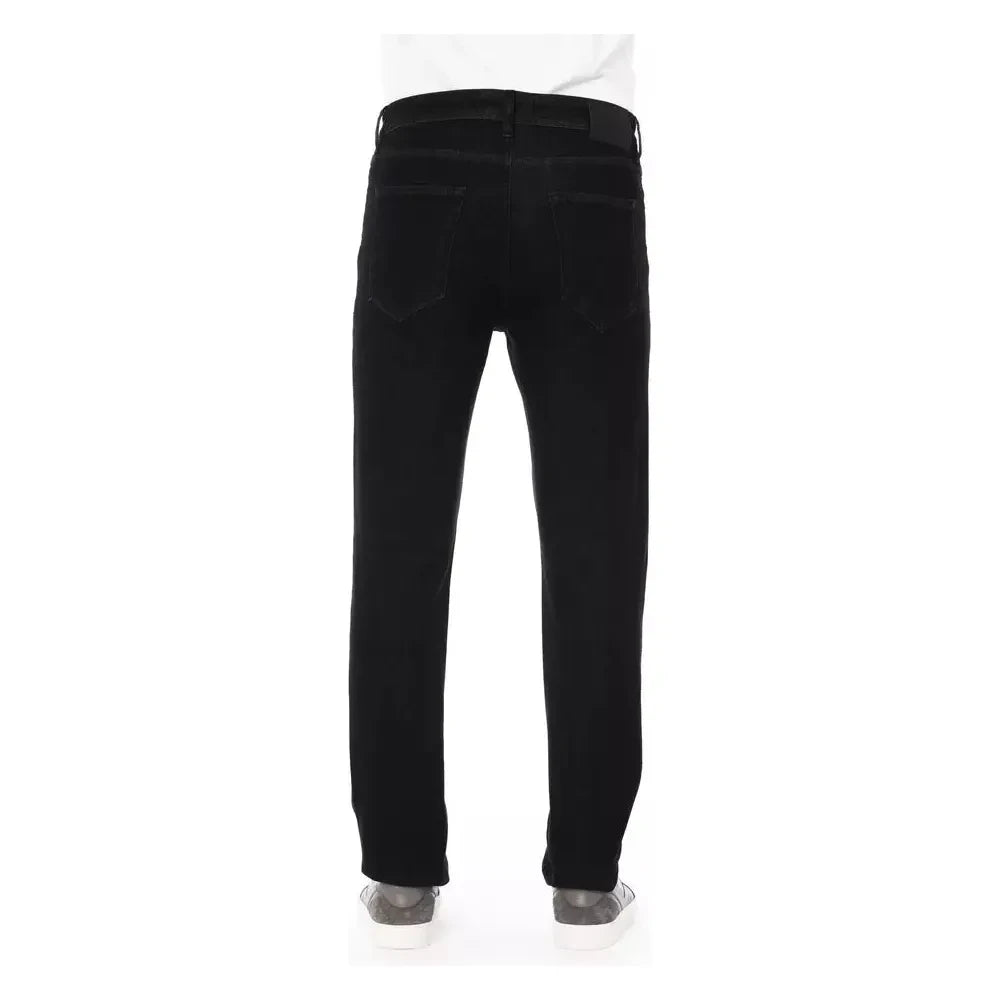 Baldinini Trend Black Cotton Men's Jeans Baldinini Trend