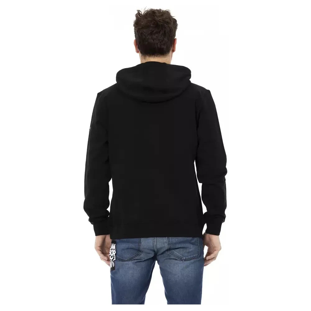 Automobili Lamborghini Black Cotton Men Hoodie Automobili Lamborghini