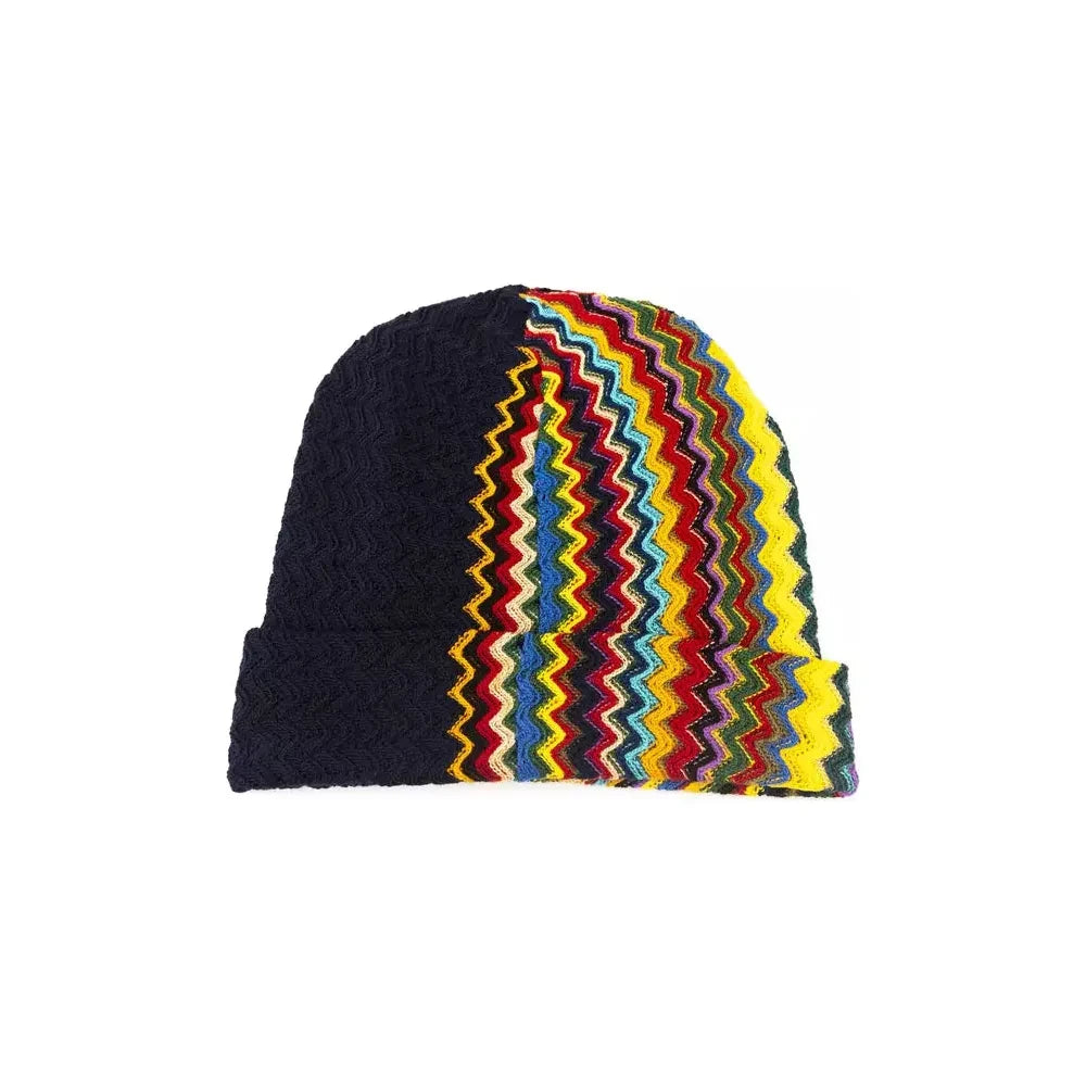 Missoni Multicolor Wool Men Hat Missoni