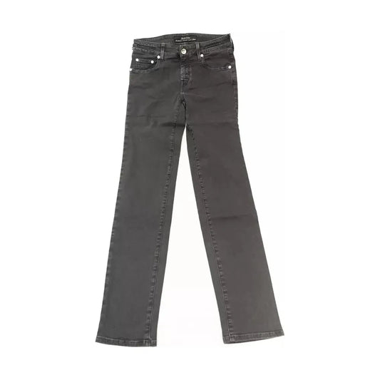 Jacob Cohen Black Cotton Women's Jeans Jacob Cohen