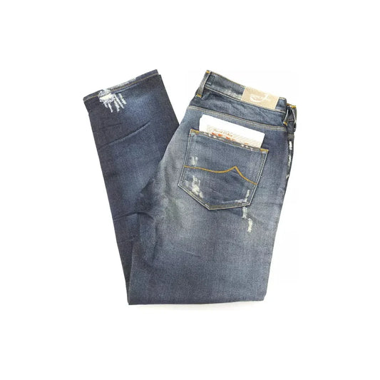 Jacob Cohen Blue Cotton Women's Jean Jacob Cohen