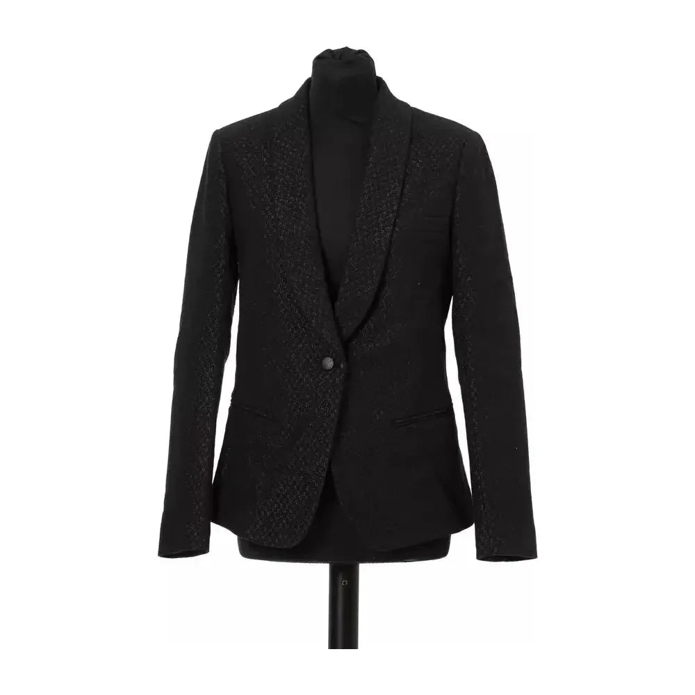 Jacob Cohen Black Cotton Women Blazer