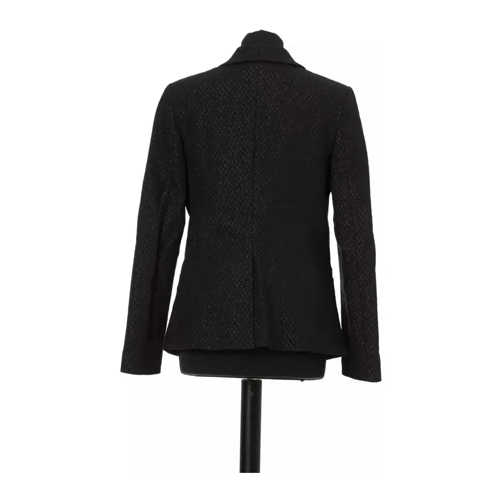 Jacob Cohen Black Cotton Women Blazer