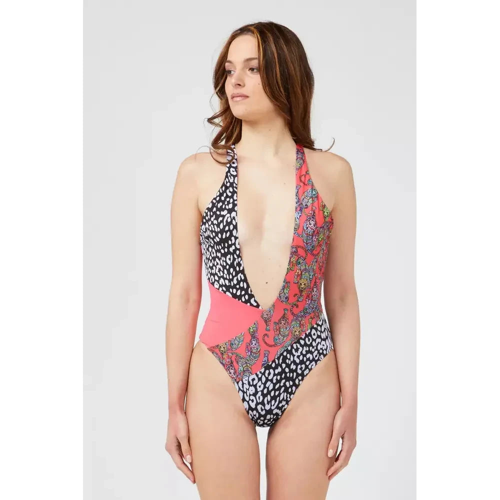 Custo Barcelona "Fuchsia Polyester Women Swimsuit" Custo Barcelona