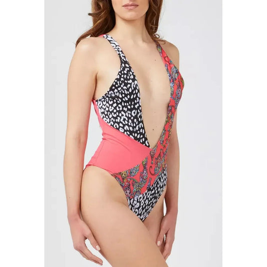 Custo Barcelona "Fuchsia Polyester Women Swimsuit" Custo Barcelona