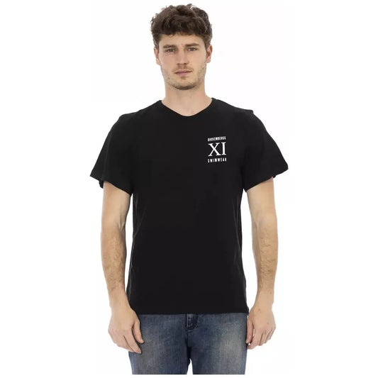 Bikkembergs Black Cotton Men's T-Shirt Bikkembergs