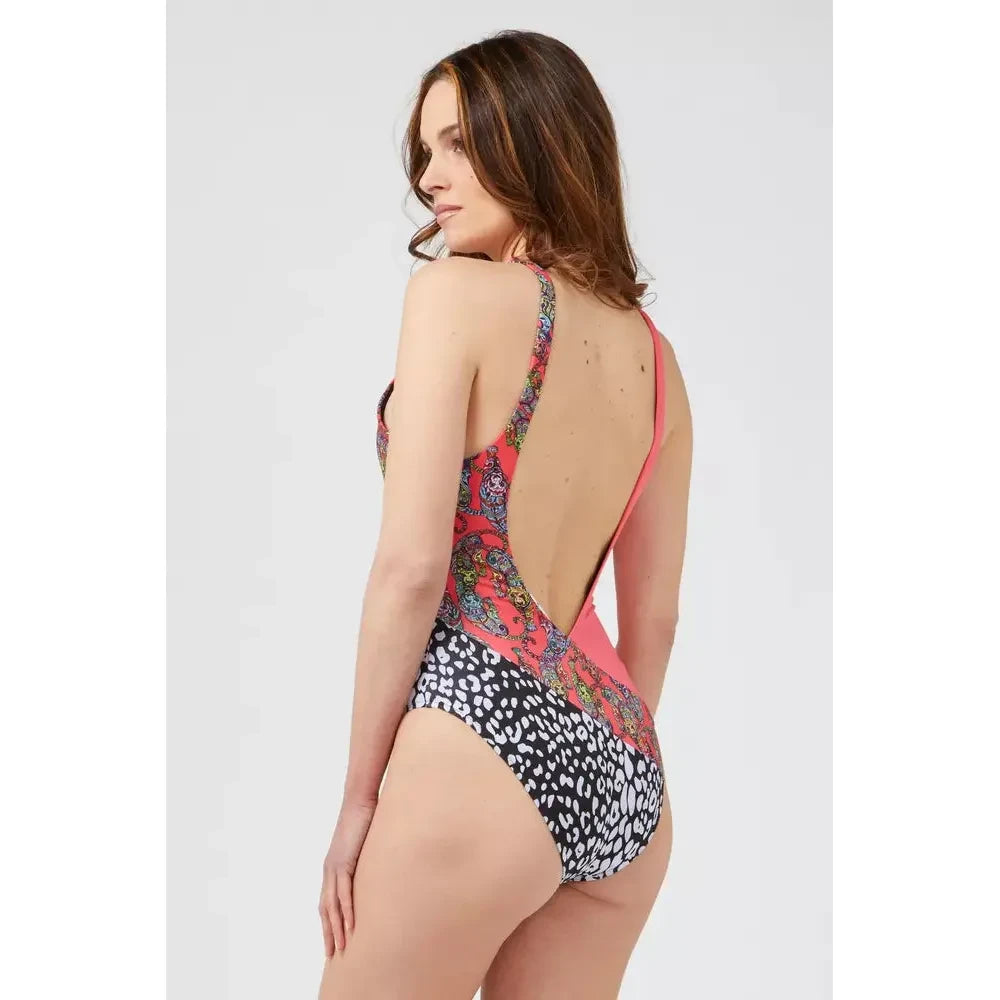 Custo Barcelona "Fuchsia Polyester Women Swimsuit" Custo Barcelona