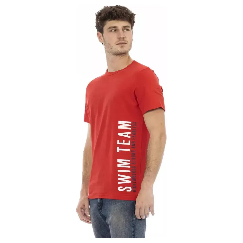 Bikkembergs Red Cotton Men's T-Shirt Bikkembergs