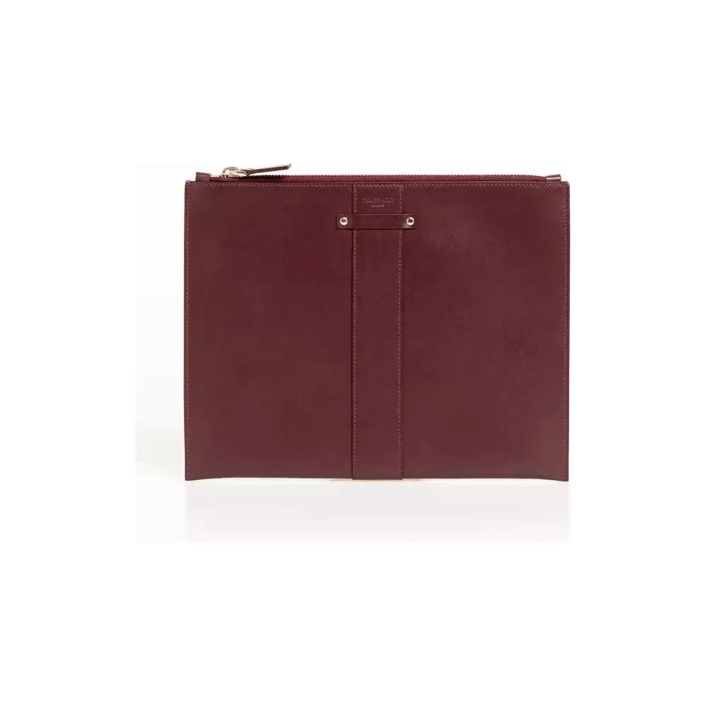 Trussardi Brown Leather Men Wallet Wallet Trussardi