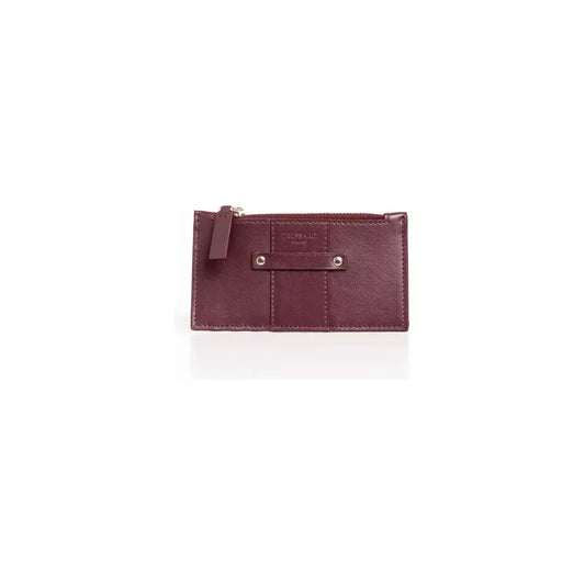 Trussardi Brown Leather Men Wallet Wallet Trussardi