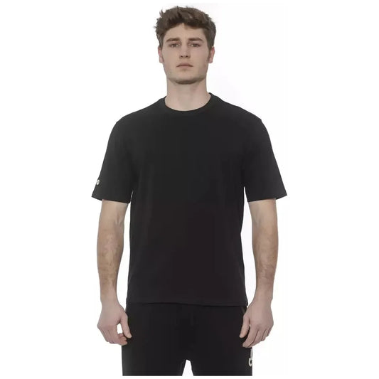 Tond Black Cotton Men T-Shirt Tond