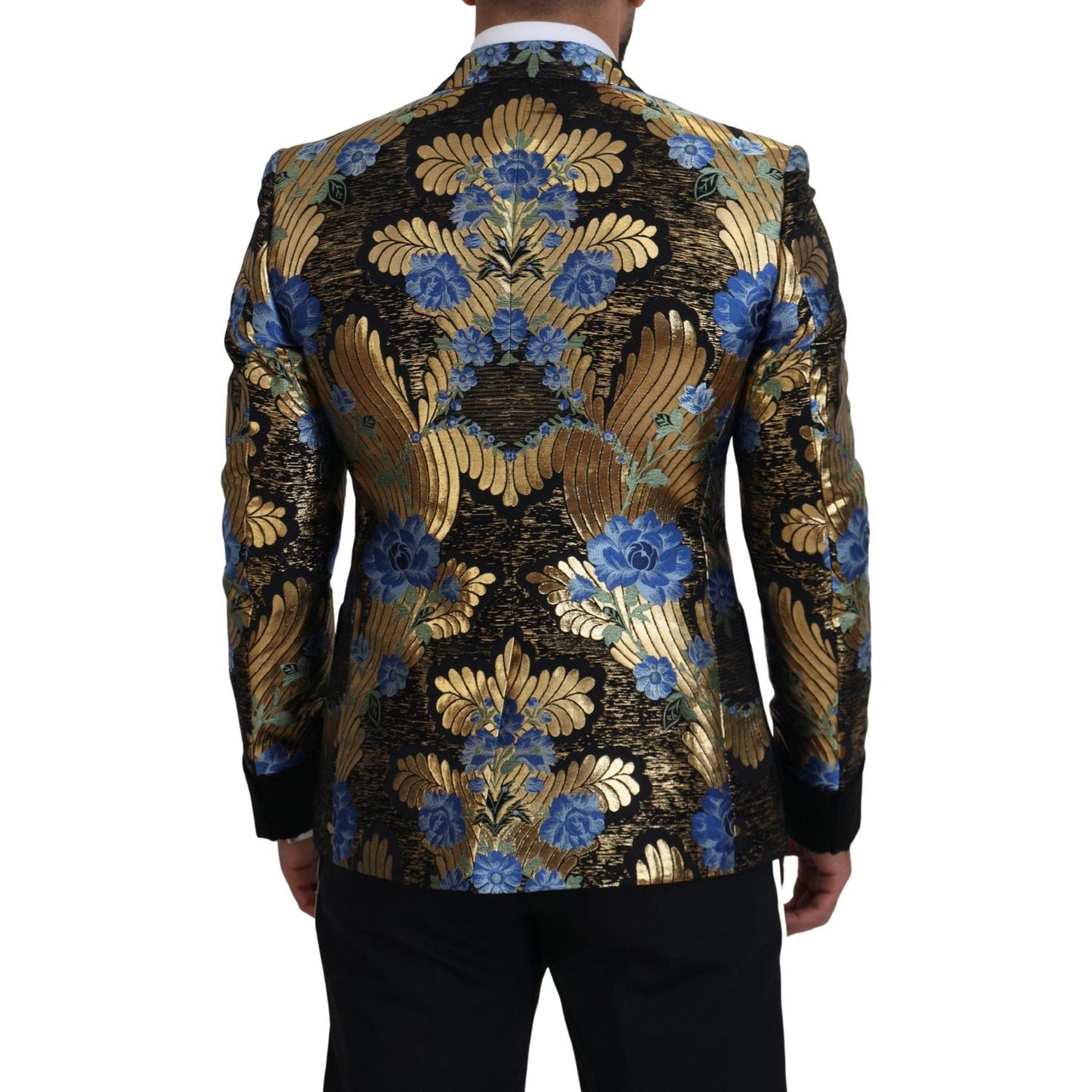 Dolce & Gabbana Elegant Floral Evening Party Blazer Dolce & Gabbana