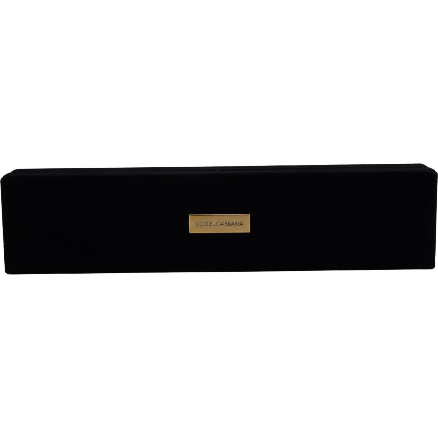 Dolce & Gabbana Elegant Velvet Jewelry Storage Box Dolce & Gabbana