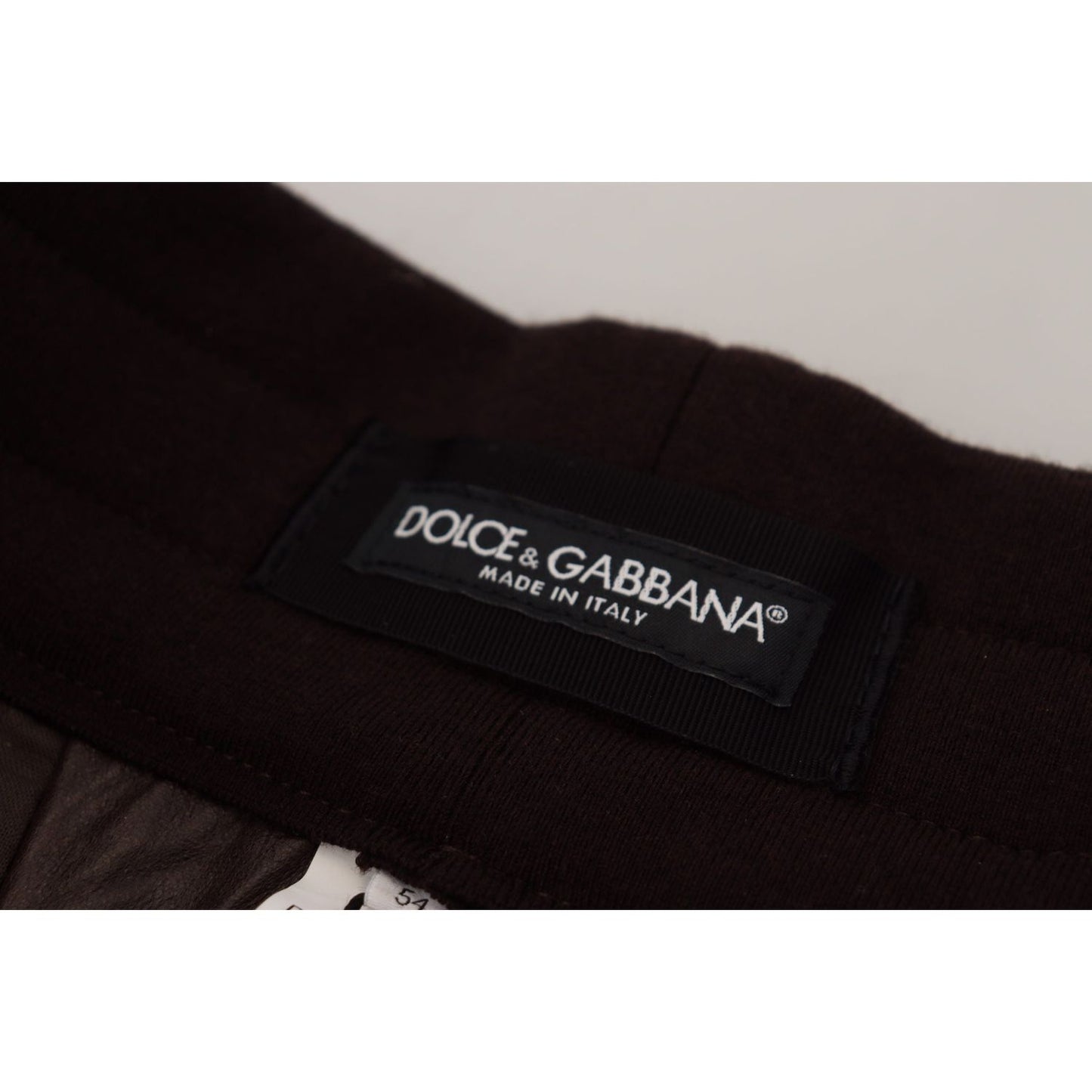 Dolce & Gabbana Stunning Authentic Jogger Pants in Brown Dolce & Gabbana