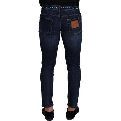 Dolce & Gabbana Studded Opulence Denim Jeans Dolce & Gabbana