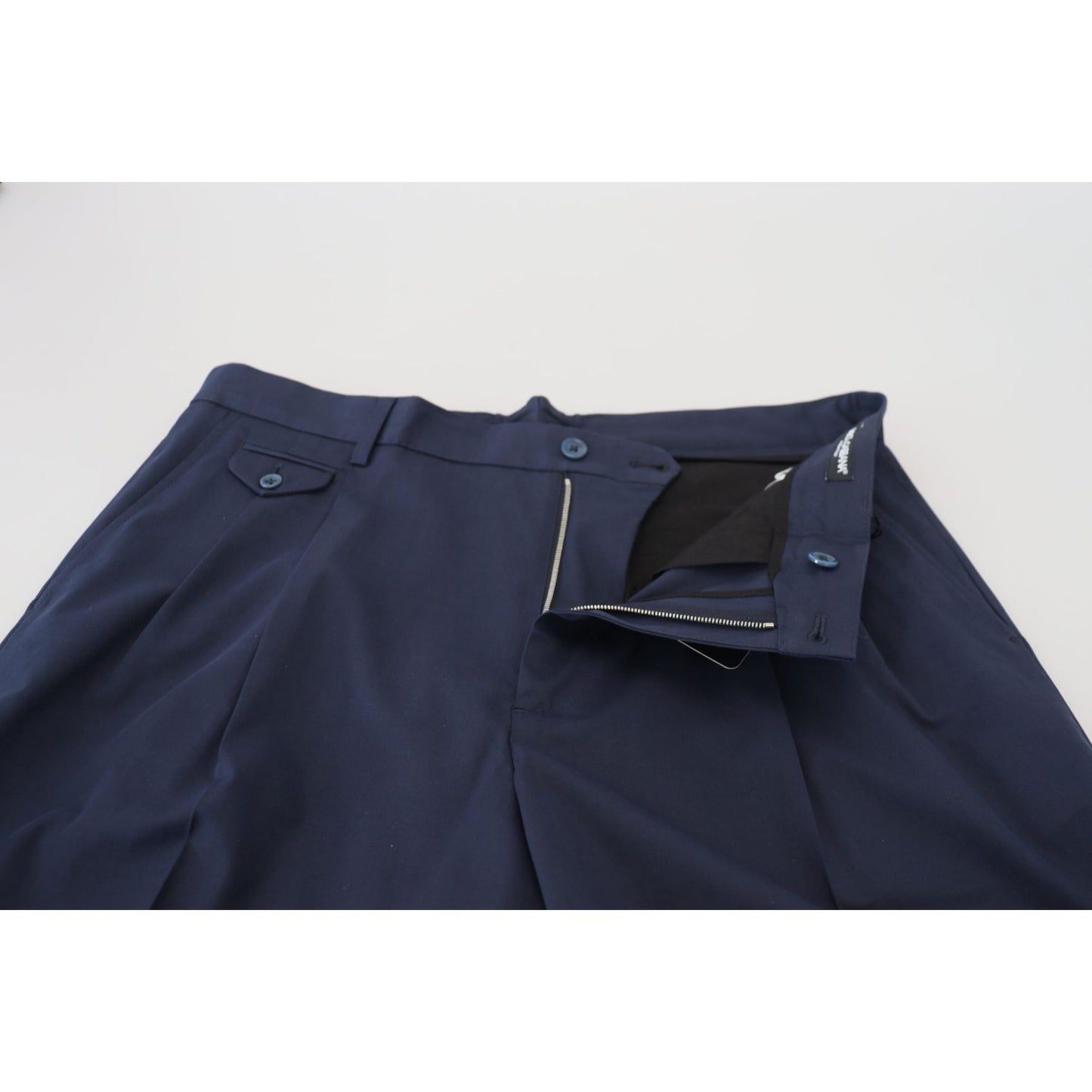 Dolce & Gabbana Elegant Blue Chino Shorts Dolce & Gabbana