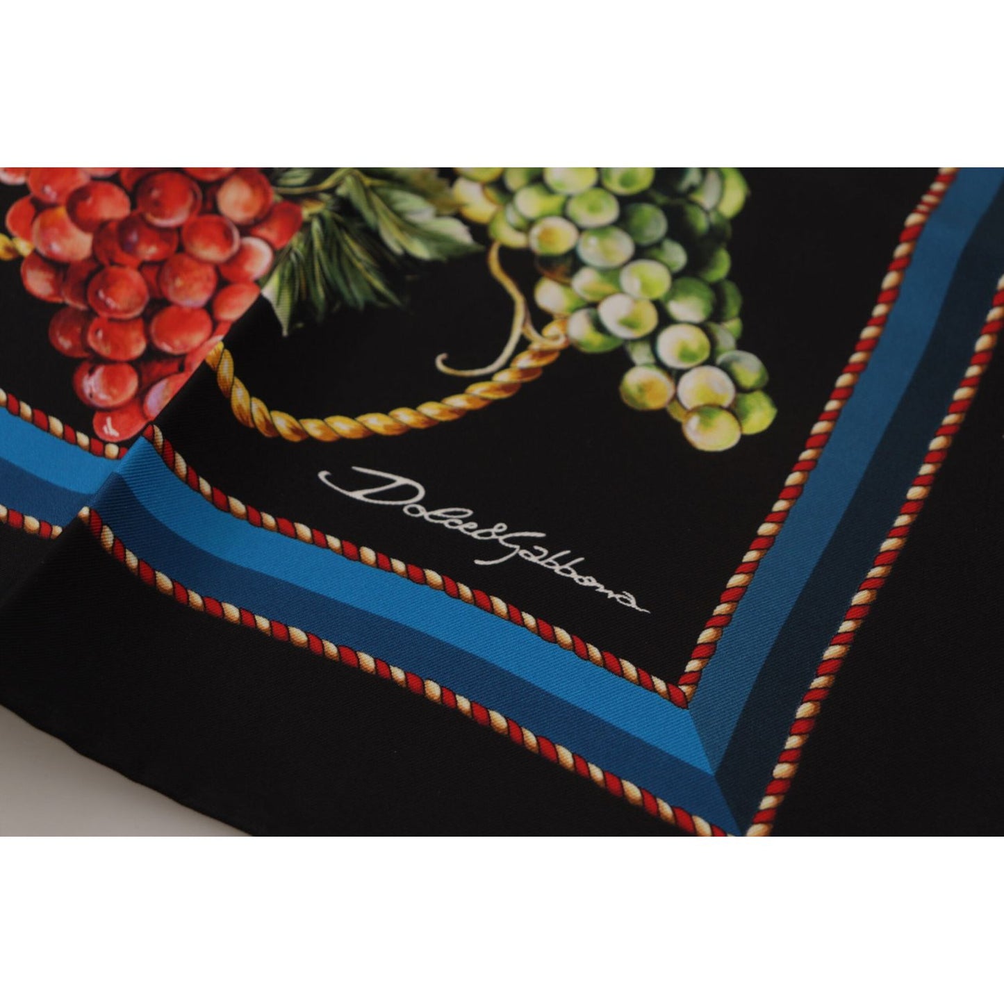 Dolce & Gabbana Elegant Men's Silk Square Scarf Dolce & Gabbana